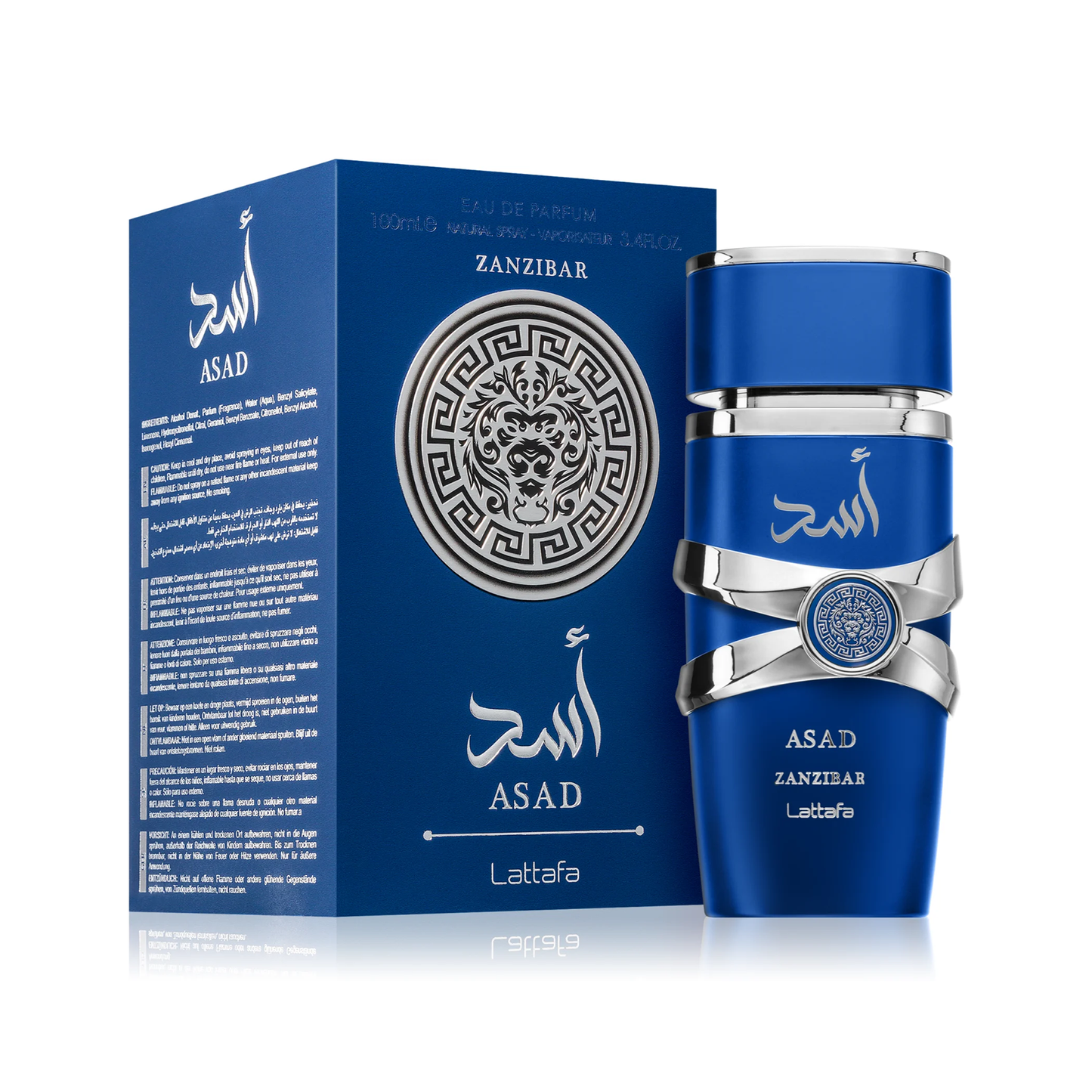 Lattafa Asad Zanzibar Eau De Parfum 100ml